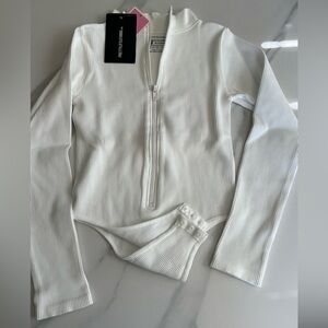 Prettylittlething White Bodysuit